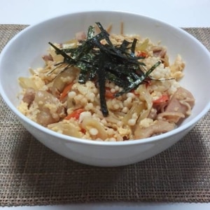 天かす入り親子丼